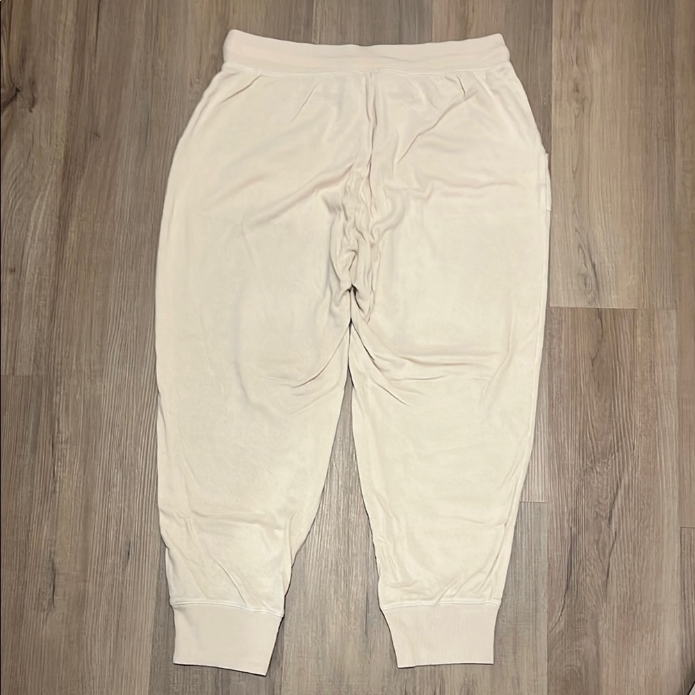 Aerie Cream Jogger Pants - Picture 4 of 4